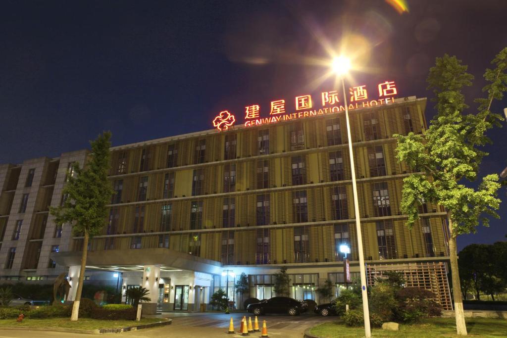 Genway International Hotel Suzhou  Bagian luar foto